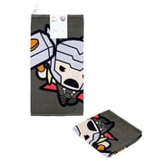 Disney Marvel Avengers Kids 27 by 55 Inch Bath Indoor Outdoor Towel Grey